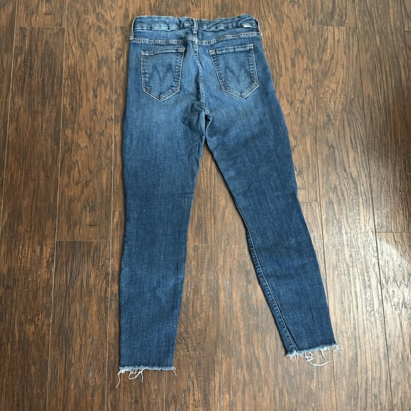 Mother Ankle Jeans Dark Wash - Picture 2 of 11